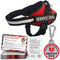 Service Dog Vest with ID Tag and ADA Info Cards, Durable Harness in X Small to XX Large, 2-Sided Service Animal Cards