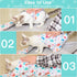 33.5" 6-18 lbs Cat Wrap for Grooming, Maximum, Self-Adherent Soft Cat Blanket for Nail Clipping, Anti-Scratch-Escape