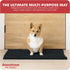 My Doggy Place Microfiber Dog Mat for Muddy Paws, 31" x 20" Black - Quick-Drying Non-Slip Dog Mat