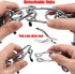 Prong Collar for Dogs - Adjustable Stainless Steel Training Collar for Large, Medium, and Small Dogs