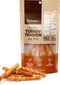 Afreschi Turkey Tendon for Dogs: All Natural Human Grade Dog Treat, Hypoallergenic, Wrapped Rice Stick