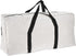 PATIKIL 26" Camp Chair Replacement Bag, Waterproof Oversize Storage Duffle Bag with Zipper for Travel Camping, White