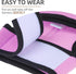 PUPTECK Soft Mesh Cat Vest Harness and Leash Set, Escape Proof Padded Pet Harness for Small Dogs, Pink Large