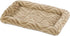 MidWest Homes For Pets QuiteTime Deluxe Wave Bolster Bed 18" for Tiny Dogs, Tan, Easily Machine Wash and Dry