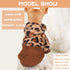 Fleece Dog Sweaters for Small Dogs, Cute Warm Puppy Chihuahua Sweater (Leopard, Small)