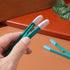 POPETPOP Cat Dog Tear Stain Remover: 2pcs Mini Grooming Comb Brush for Dogs Cats, Multifunctional Eye Comb for Removing