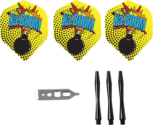 Viper Comix Steel Tip Darts, 22 Grams, Precision Game Accessories