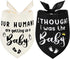 2 Pack Pregnancy Announcement Dog Bandanas, Gender Reveal Pet Scarf Cute Adjustable