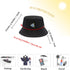 ZLYC Unisex Fashion Embroidered Bucket Hat, Summer Fisherman Cap for Men, Women, and Teens