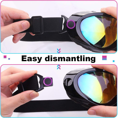 Ski Goggles Pack of 2 for Kids, Youth, Boys & Girls, Men, Snowboard Goggles