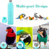 2 Trimmer Finches Lasnten Pcs Bird Nail Grinder with Clipper Bird Nail File Pet Grooming Tool for Parrot Budgerigars