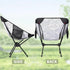 Backpacking Portable Camping Chair, Folding Chairs for Outside, Green Camouflage Lightweight Chair, Outdoor Collapsible
