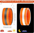 2 Pcs High Visibility Reflective Dog Collar, Adjustable Pet Collars with Quick Release Fastener for Small Medium Large