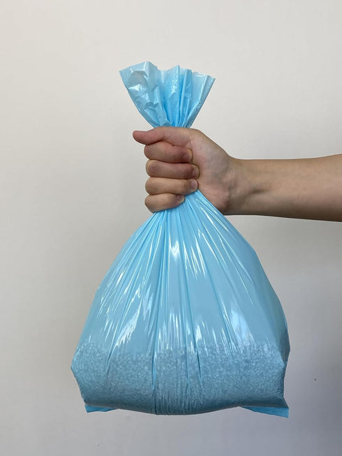 (90 count, Pack 1) (90 BOS Amazing Odor Sealing Cat Waste Disposal Bags - Durable and Unscented [Size: M, Color: Light