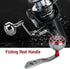 Tbest Reel Replacement Handle - Metal Fishing Knob Power Handle Grip for Round Baitcast Spinning Reel