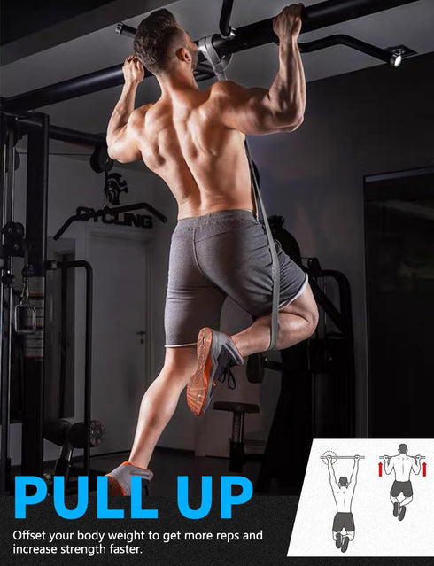 WHATAFIT Resistance Bands, Heavy Duty Exercise Bands for Men and Women, Strength Training Home Gym