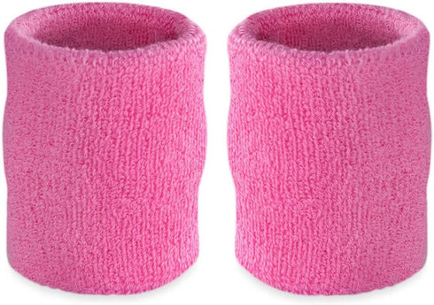 Suddora Arm Sweatbands, Thick Cotton Absorbent and Breathable Bands for Gymnastics, Basketball, Football, Multiuse