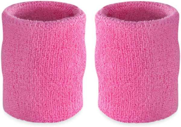 Suddora Arm Sweatbands, Thick Cotton Absorbent and Breathable Bands for Gymnastics, Basketball, Football, Multiuse