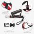 Scuba Diving Lanyard, Heavy Duty Stainless Steel Spring Coiled with Quick Release Buckle and Dive Flag Webbing Strap