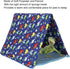 Zerodis Reptile Tent Bed, Soft Warm Washable Sleeping Tent with Cute Pattern, Suitable for Pets 30x27x26cm