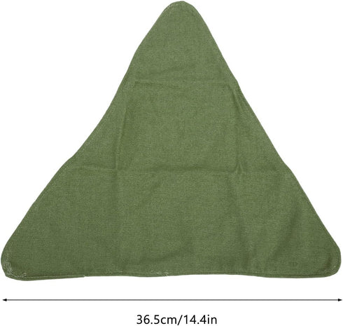 36.5cm Backpacking Mini Folding Camping Stool Cloth, Portable Waterproof Camp Chair Canvas for Lightweight Durable Wear