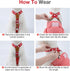 2 Pet Soft Dog Suspenders Pieces Female Dog Diaper Suspenders for Dogs Diaper Keeper Suspender for Dogs Skirt, Dress