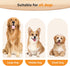 LOOBANI Wooden Dog Puzzle Toys - Interactive Slow Feeder IQ Training Toys for Small to Large Dogs, Dog Bone Pattern