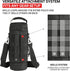 Molle Water Bottle Pouch - Fits Most 32 and 40 oz Bottles, Insulated Holder