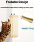 2 Pack Corner Cat Scratcher, Natural Sisal Wall Mounted Boards, Kitty Scratch Pads for Indoor Cats, Furniture Protector