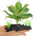 VICASKY Reptile Terrarium Plant Decor, Fake Greenery for Spider, Scorpion, Lizard Tanks, Realistic Aquarium Landscaping