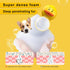 Electric Dog Shampoo Dispenser, Dog Shampoo Sprayer Duck Foamer for Bathtub and Kitchen Sink Cleaning