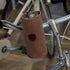 Tourbon Bike Handlebar Pouch, Canvas and Leather Bicycle Water Bottle Drink Cup Holder