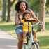 Bamgoten Child Bike Seat Foldable, Portable Front Mount Bike Seat, Quick-Release Toddler Seat for Bike with Carrying