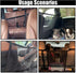 Car Dog Barrier Net, Auto Protection Mesh Pet Barrier, Adjustable Safety Divider Net for Most Cars, Trucks, SUVs