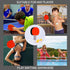 Ping Pong Paddle Set, Professional Table Tennis Racket Set with 6 Balls, 4 Player Starter Kit