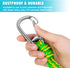 Obcursco Kayak Tow Line - 20FT Drift Sock Anchor Rope for Fishing Boat, Buoy Float Docks