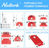 Set 2 8 (3 2-feet) Portable Cornhole with Collapsible Cornhole Boards, Cornhole Bean Bags and Carrying Case for Yard
