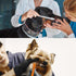 300 10 Pcs Dog Toothbrush Cat Tooth Brushes Bulk, Double Sided Brushing Kit, Teeth Cleaning Kit Soft Bristles Long