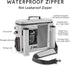 Kayak Cooler, Waterproof Kayak Seat Back Cooler for Kayaking, Portable Ice Chest, Beach Cooler, Travel Lunch Bag