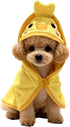 IOICYBF Dog Hooded Bathrobe Towel, Fast Drying Bath Towel Absorbent Warm Blanket Yellow