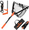 KastKing Pontus Fishing Net – Foldable Lightweight Freshwater Landing Net with Built-in Length Scale, Fishing Gifts