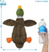 Best Pet Supplies 2-in-1 Stuffless Squeaky Dog Toys, Soft Durable Fabric for Small, Medium, Large Pets, Holds Plastic