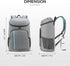 TOURIT Cooler Backpack Lightweight Insulated for 30 Cans Leak-Proof