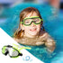 Generic Swim Goggles, Silicone Wide View Kids Goggles with Ear Plugs Nose Clip,Comfortable Clear Vision Swim Goggles