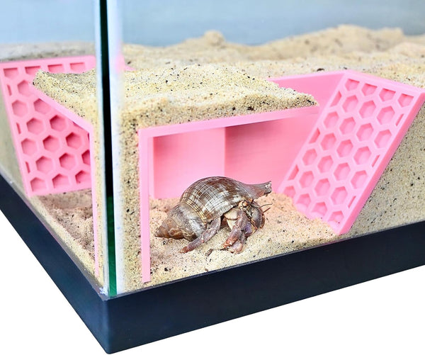 Hermit Crab Underground Tunnel Cave Corner | Hermit Crab Climbing Tank Decor