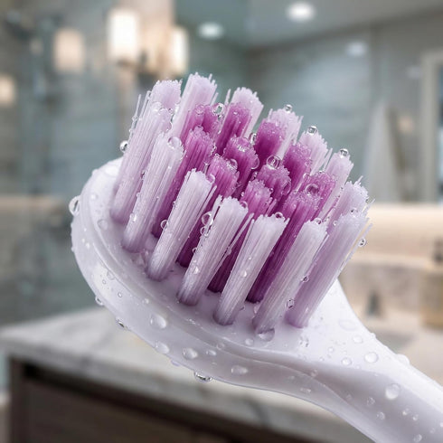 3 Set 9Pcs Kisangel Dog Electric Toothbrush, Pets Rechargeable Toothbrush, Gentle Brush for Dogs Cats Portable