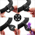 Boao 4 Pieces Pet Poop Bag Holder for Leash, Handy Waste Bag Carrier Accessories