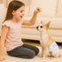 GEHUIZER 90 Count 10-16.5 Disposable Dog Diapers Female, Super Absorbent Pink Puppy Doggie Diapers for Small Female