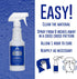 Obenauf's Water Shield Odorless Waterproofing Spray for Fabrics and Leather, 8oz Bottle