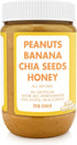 BUDDY BUDDER Barkin' Banana, 100% Natural Dog Peanut Butter, Healthy Peanut Butter Dog Treats, Stuff in Toy, Dog Enrichment, Pill Pocket for Dogs, Made in USA (17oz Jars)